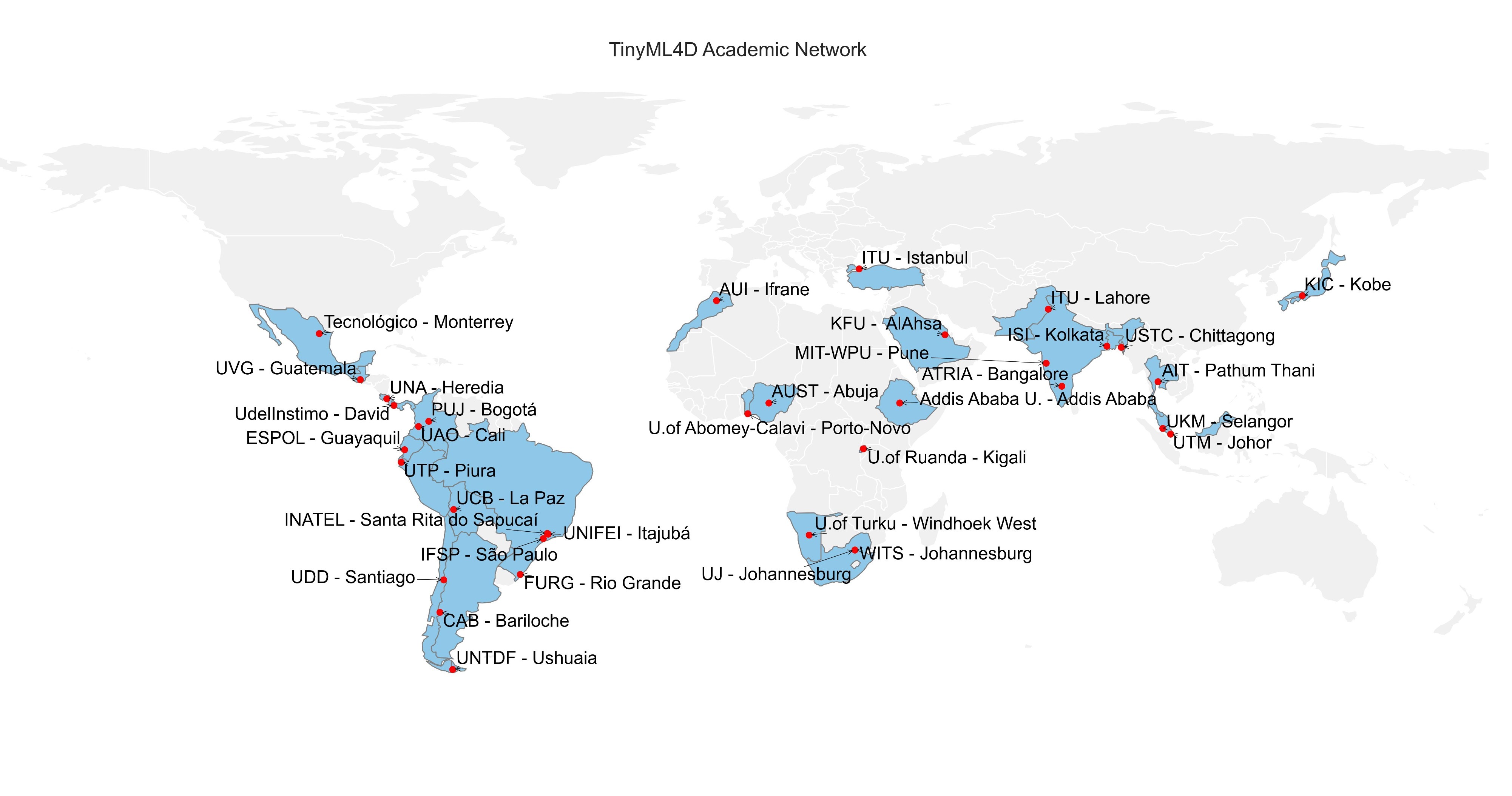 TinyML4D Academic Network